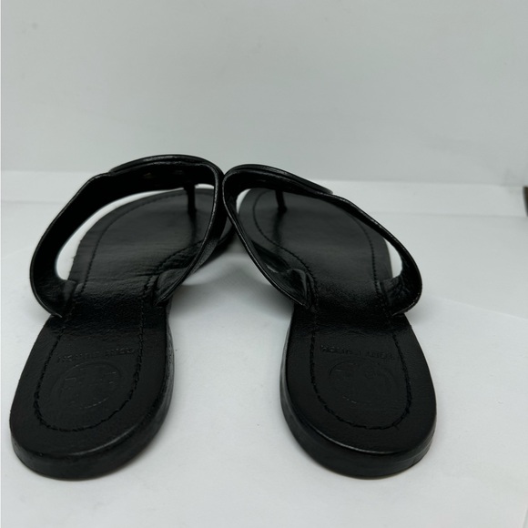 Tory Burch Black Leather Sandals - Picture 6 of 13